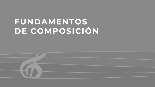 Fundamentos de Composición 2025/2026
